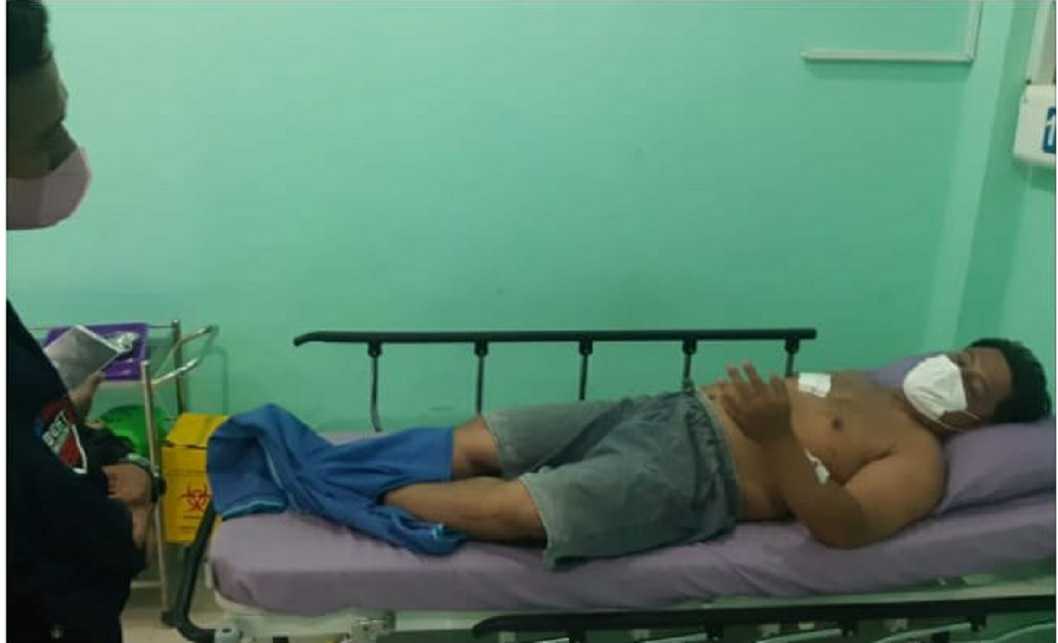 Horee!!!... Kondisi Pendeta Pernando Tambunan Korban Penembakan OTK Mulai Membaik, Poldasu Olah TKP