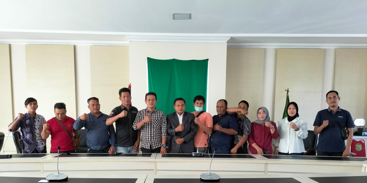 Berada di Pemkab, Ini Program DPC PJS Muba Siap Bersinergi Bersama Forkopimda