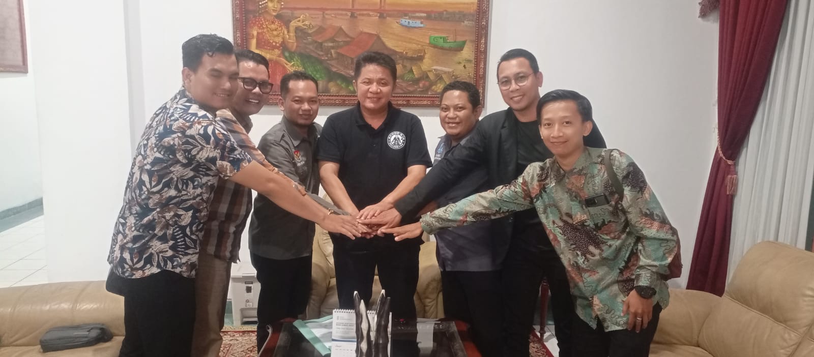 Disambut Gubenur HD, Pemprov Dukung Penyelenggaraan UKW Akbar dan Rakernas I di Bumi Sriwijaya