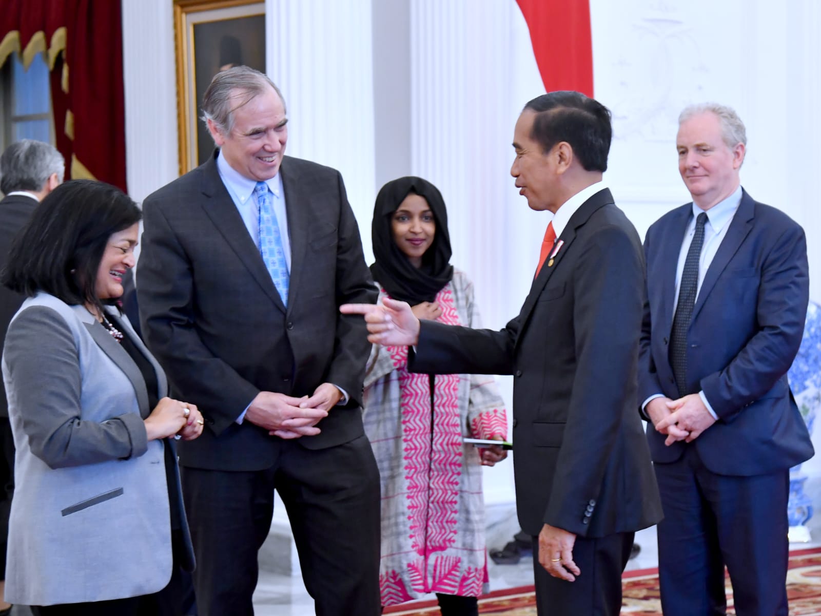 Presiden Jokowi Terima Kunjungan Anggota Kongres Amerika Serikat