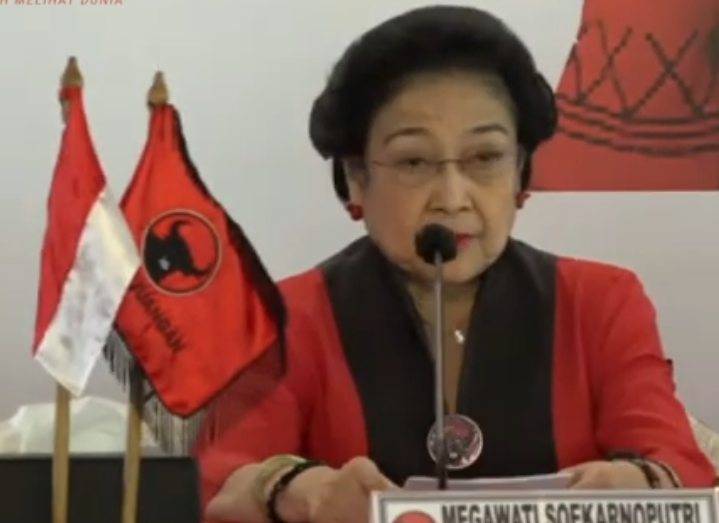 Ketua Umum PDIP Megawati Soekarnoputri Menetapkan Ganjar Pranowo Sebagai Capres 2024