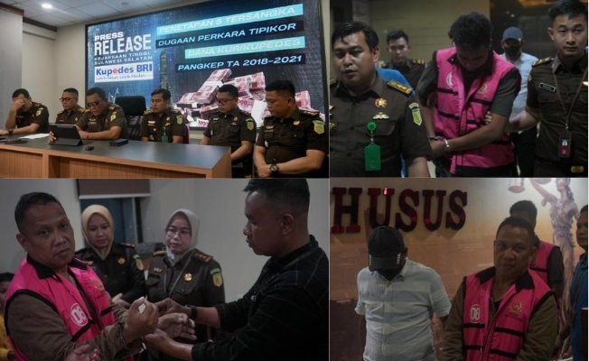 Kejati Sulsel Tahan Lima Orang Dugaan Korupsi KUR BRI