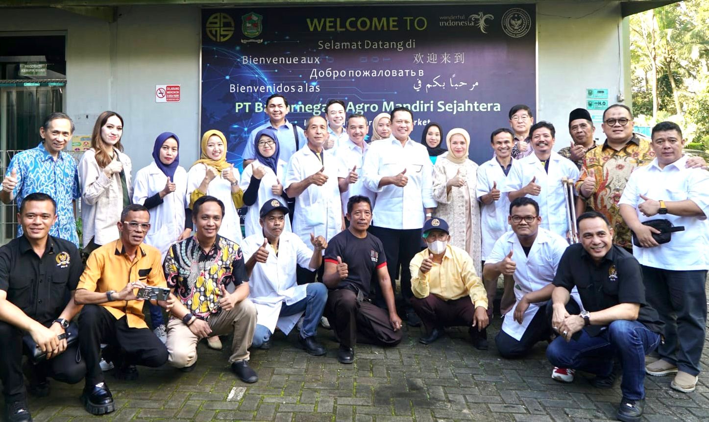 Kunjungi PT Banjarnegara Agro Mandiri Sejahtera (PT BAMS), Ketua MPR RI Bamsoet Dorong Produk Olahan Makanan Indonesia Kuasai Pasar Internasional