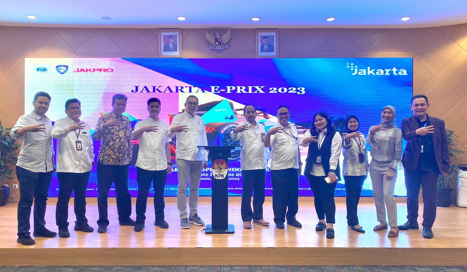 Ketua Umum IMI Bamsoet Apresiasi Jakpro Gandeng KPK Awasi Pelaksanaan Jakarta E-Prix 2023