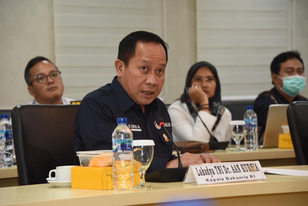 Bakamla RI Hadiri Rapat Kerja PPUU DPD RI, Bahas Revisi UU