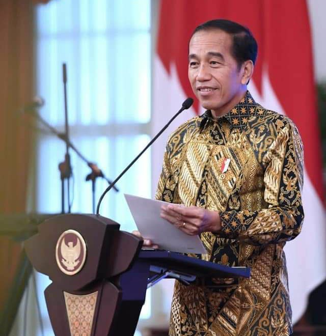 Presiden Jokowi Resmikan Logo IKN. (Foto/ist).