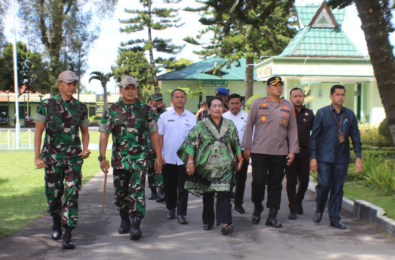 Danrem 023/KS Resmikan GOR Patriod, Prajurit Harus Hasilkan Karya Nyata