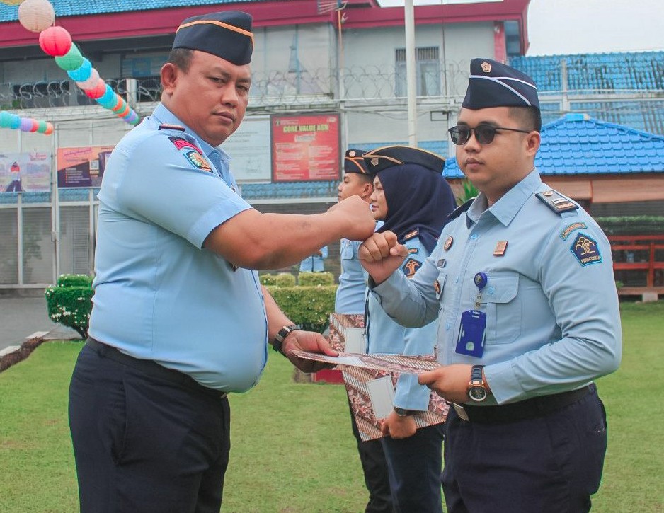 Alih Tugas, Lapas Binjai Lepas 3 Orang Petugas