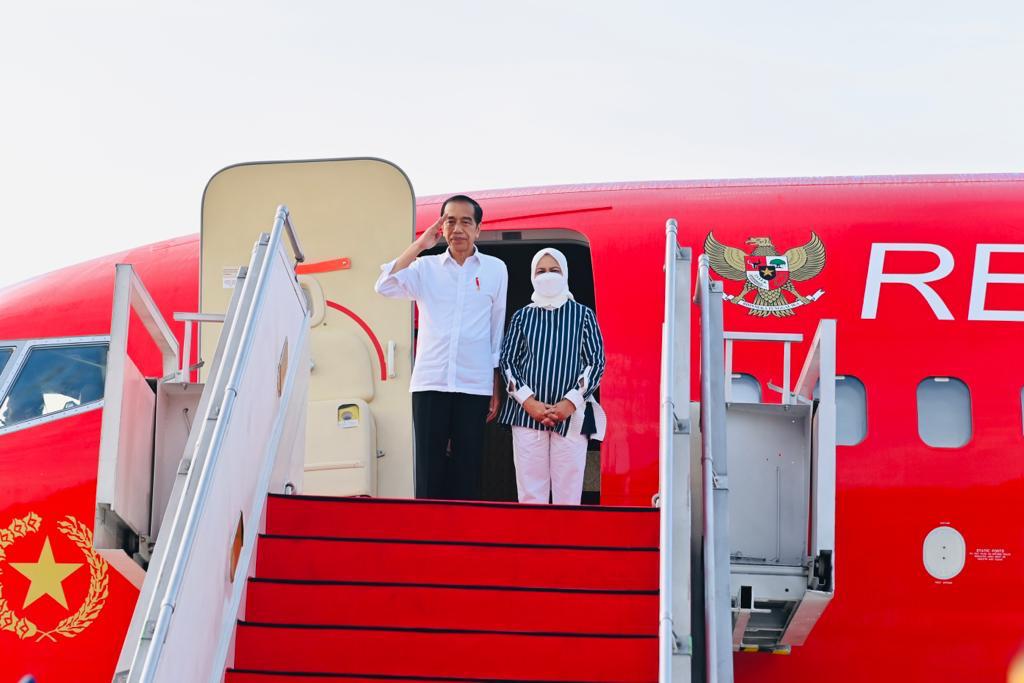 Presiden Jokowi dan Ibu Iriana Lakukan Kunjungan Kerja ke NTB