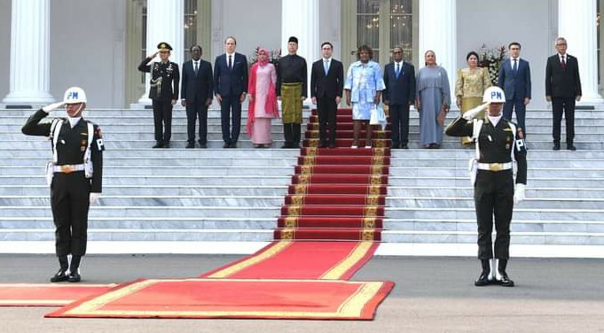 Presiden Jokowi Terima Surat Kepercayaan Delapan Duta Besar Negara Sahabat
