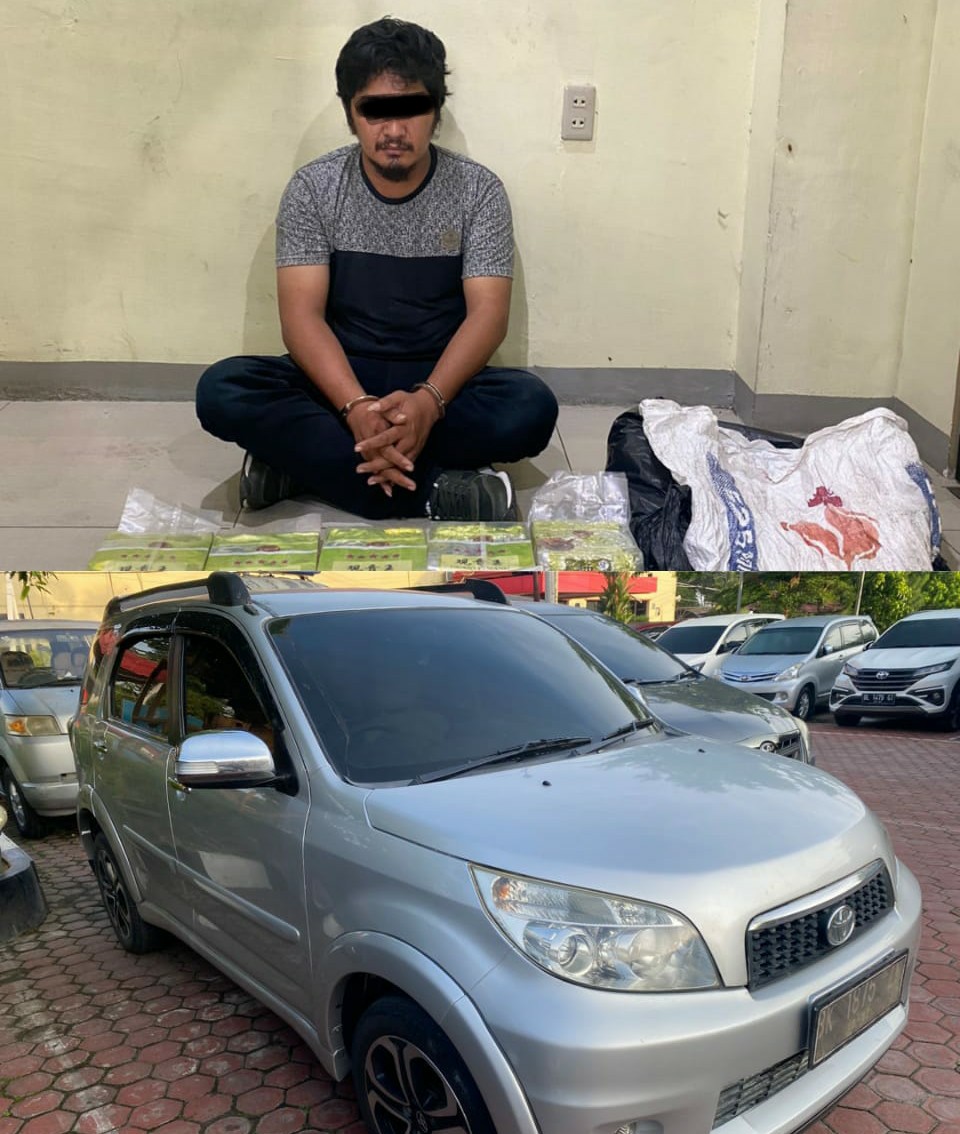 Polda Sumut Gagalkan Penyelundupan Sabu Seberat 10 Kg di Kota Medan