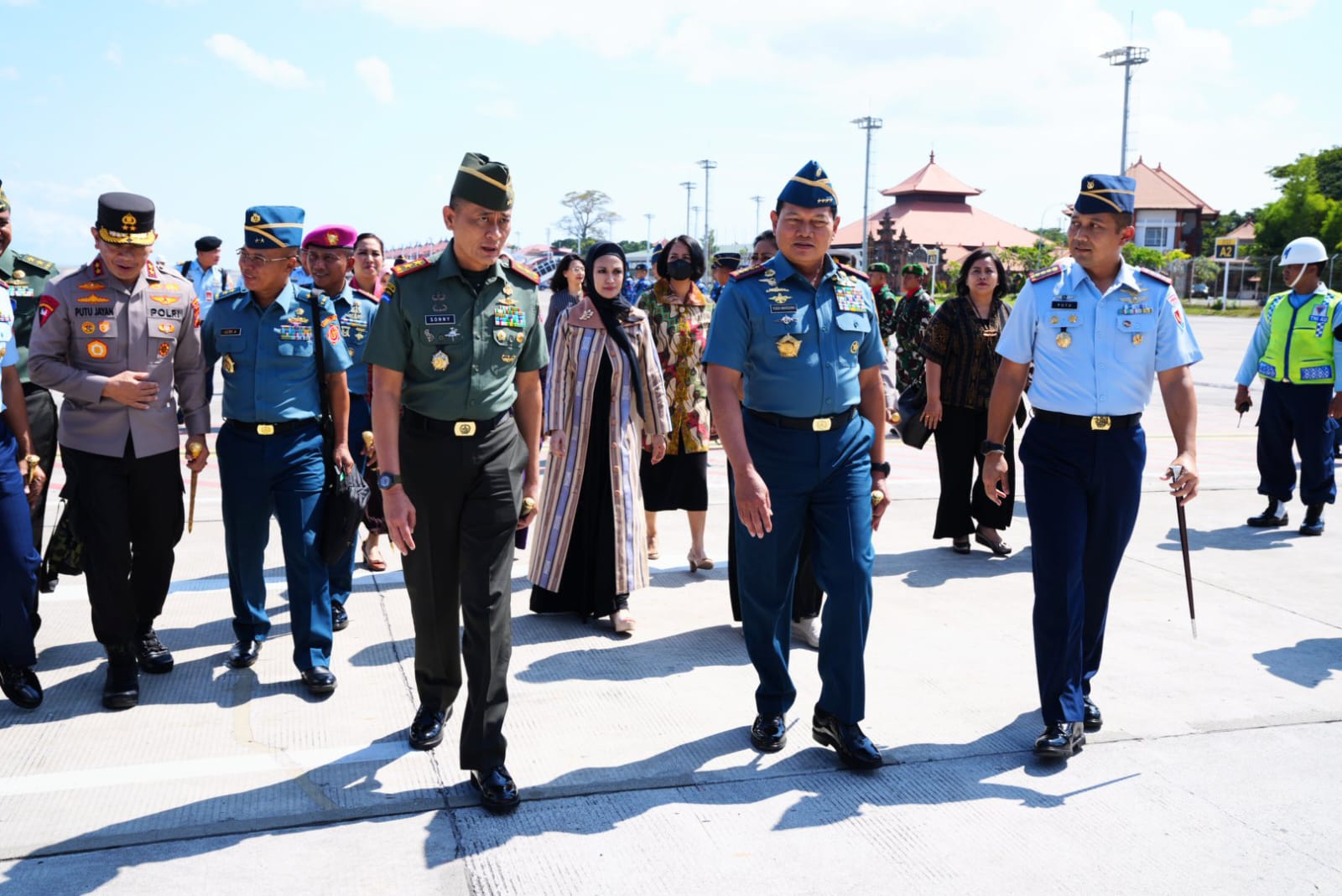 Mabes TNI Tuan Rumah Pertemuan Petinggi Militer Negara ASEAN, Panglima TNI Tiba Di Bali