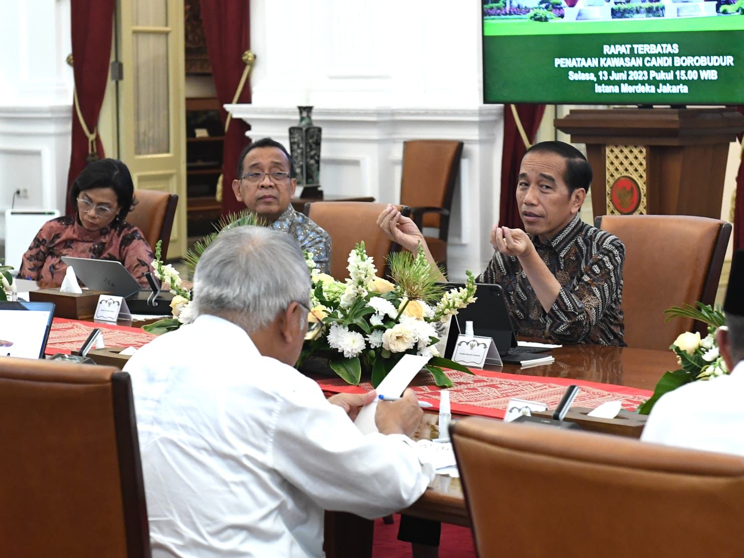 Presiden Dorong Percepatan Penyelesaian Dokumen Asesmen Kawasan Borobudur