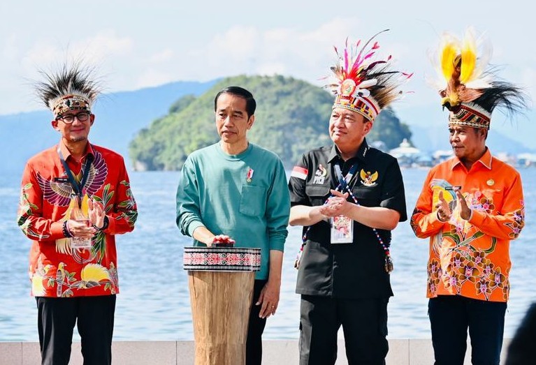 Buka Papua Street Carnival, Presiden Yakini Anak Muda Papua Mampu Lakukan Lompatan Besar