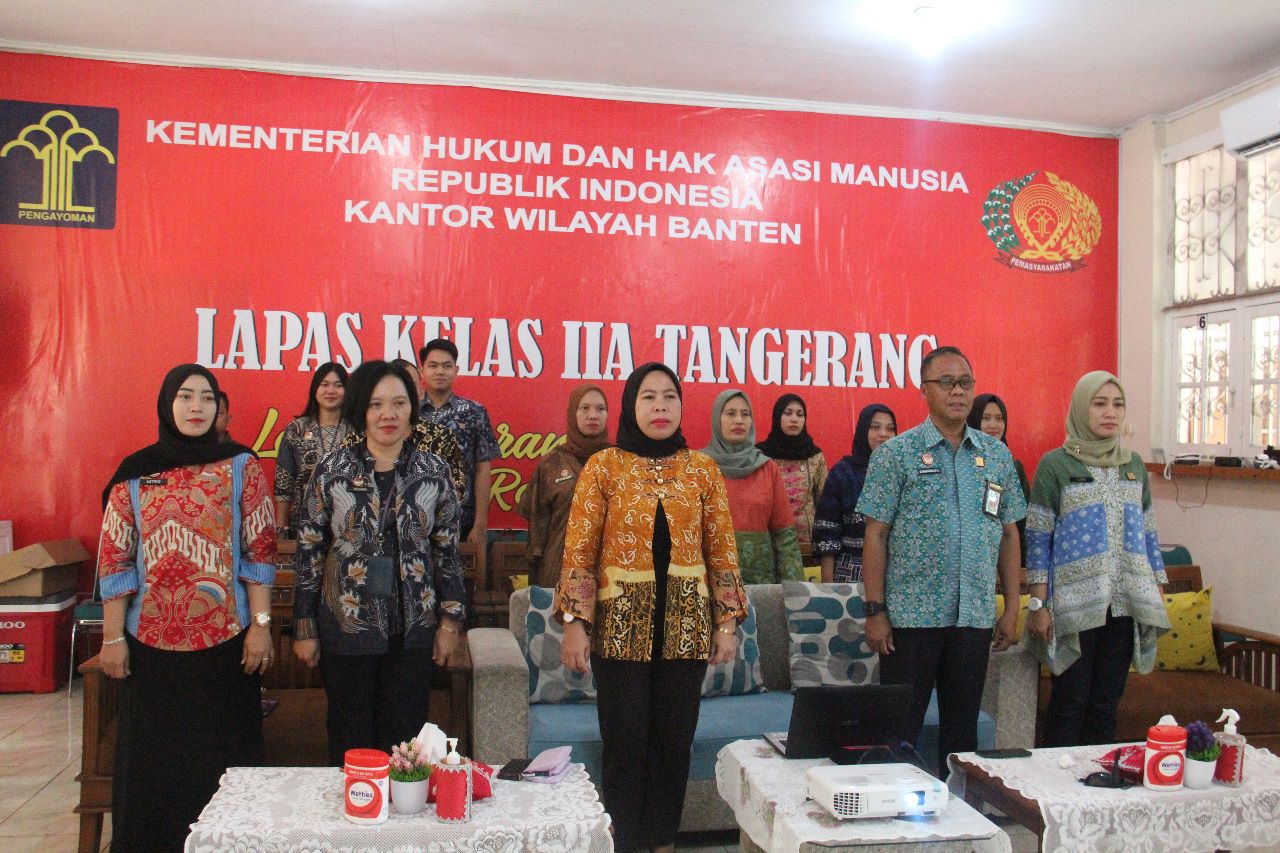 Rangkaian HDKD ke 78 Dengan Pembukaan dan Doa Kemenkumham Untuk Negeri Secara Virtual