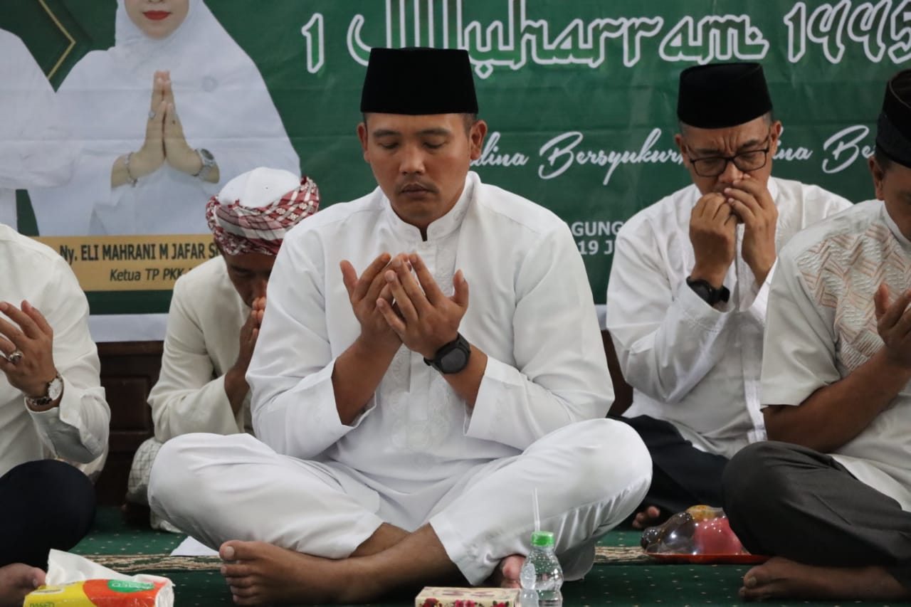 Sambut Tahun Baru Islam 1445 H, Kapolres Madina Hadiri Dzikir Akbar dan Do’a Bersama