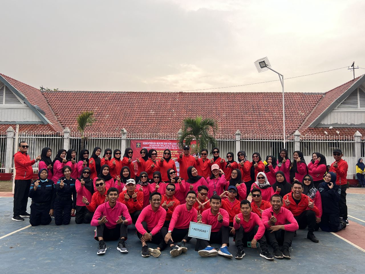 Lapas Kelas IIA Tangerang Resmikan Porseni HUT Kemenkumham dan HUT RI ke 78