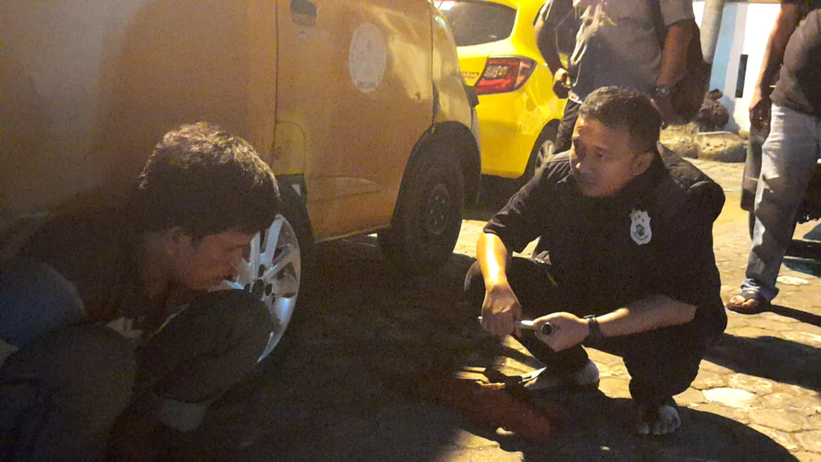 Dua Pelaku Pencurian Ban Mobil di Pasar Petisah Ditangkap Polisi 
