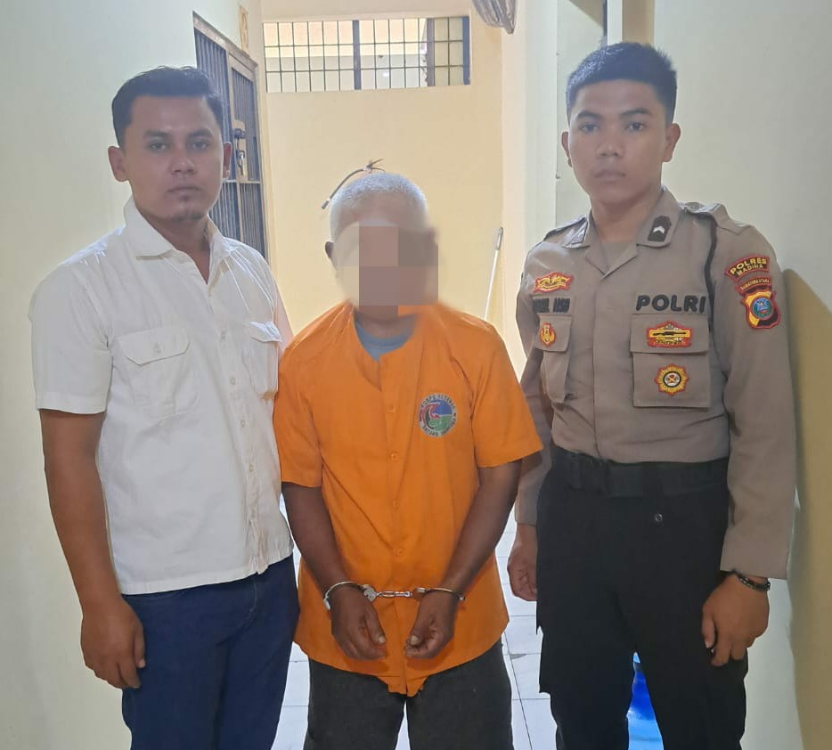 Polres Madina Amankan Kakek Pelaku Cabul di Muara Sipongi