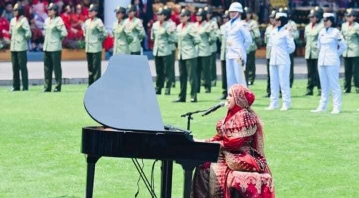 Saat Putri Ariani Sukses Goyang Istana Pada HUT Ke-78 RI