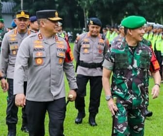 Dampingi Kapolda Sumut, Kapolrestabes Medan Cek Kesiapan Personel Kedatangan R1