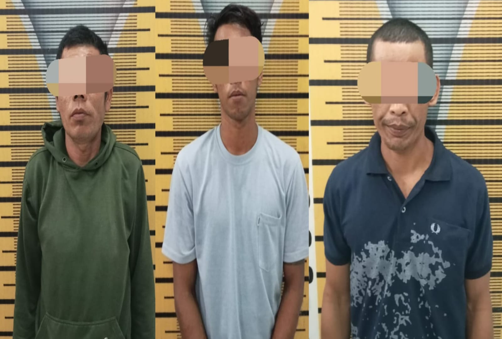 Ngedar Sabu, 3 Pelaku Ditangkap Polres Tebing Tinggi di Jalan Merpati