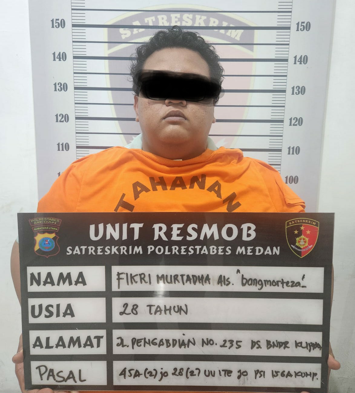 Diduga Hina Agama, Tiktoker di Medan Ditangkap 