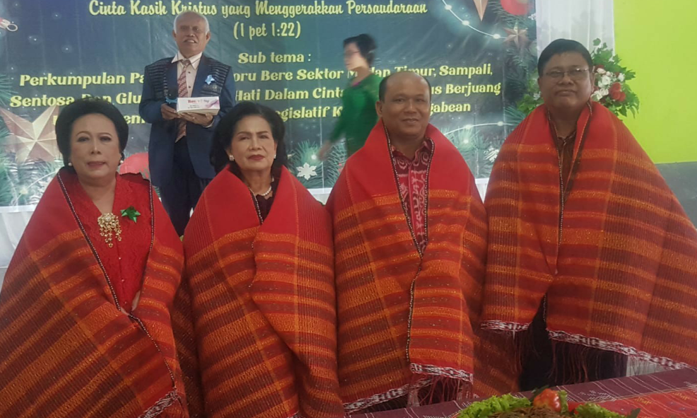 Perayaan Natal P3BB 4 Sektor Kota Medan Meriah, Doakan dan Berangkatkan Caleg Dari Keluarga Besar Panggabean