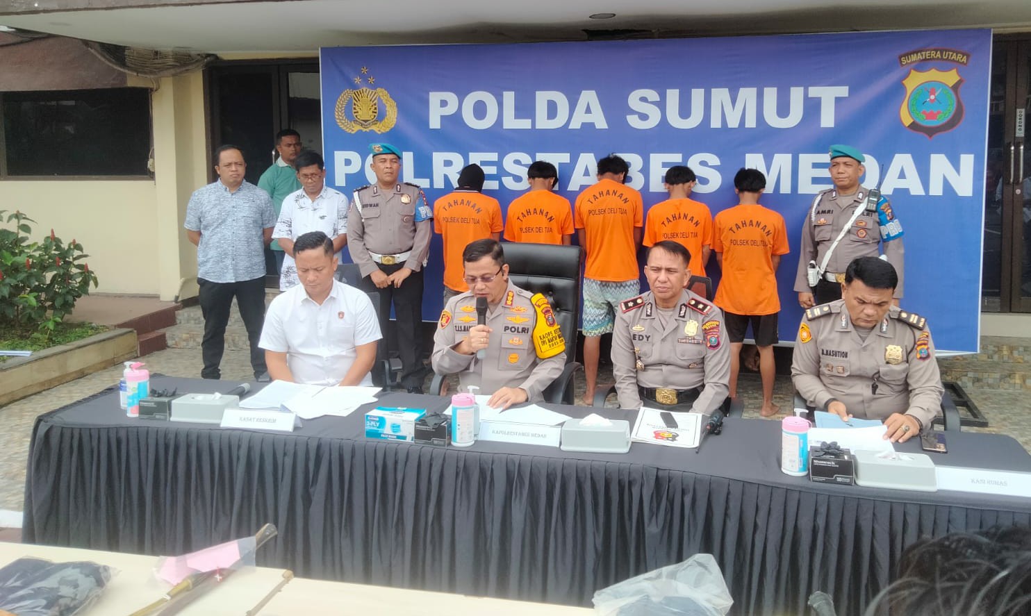 Dua Pelaku Pembobol Rumah Mewah  Diamankan Polsek Medan Tuntungan