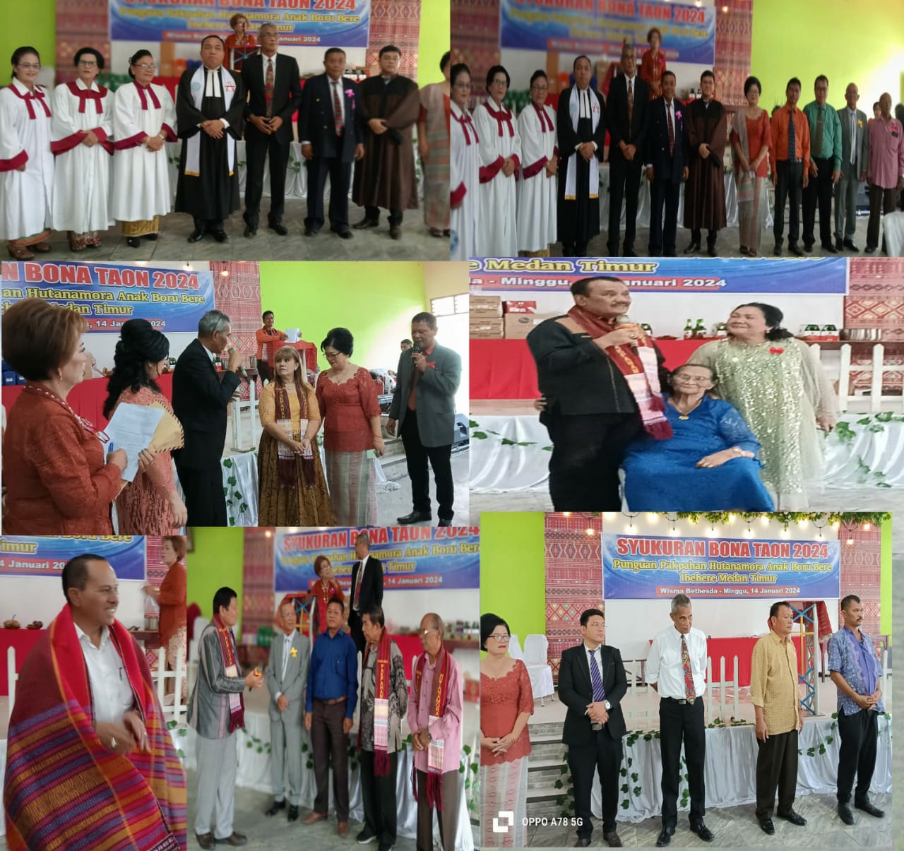 Syukuran Bona Taon Punguan Pakpahan Hutanamora Medan Timur Berlangsung Sukses