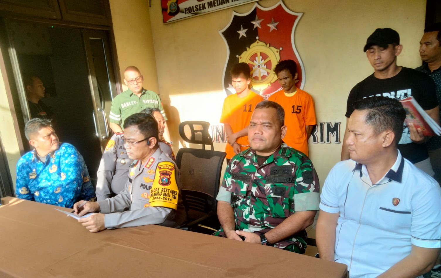 Polsek Medan Helvetia Sergap Dua Orang Komplotan Curanmor