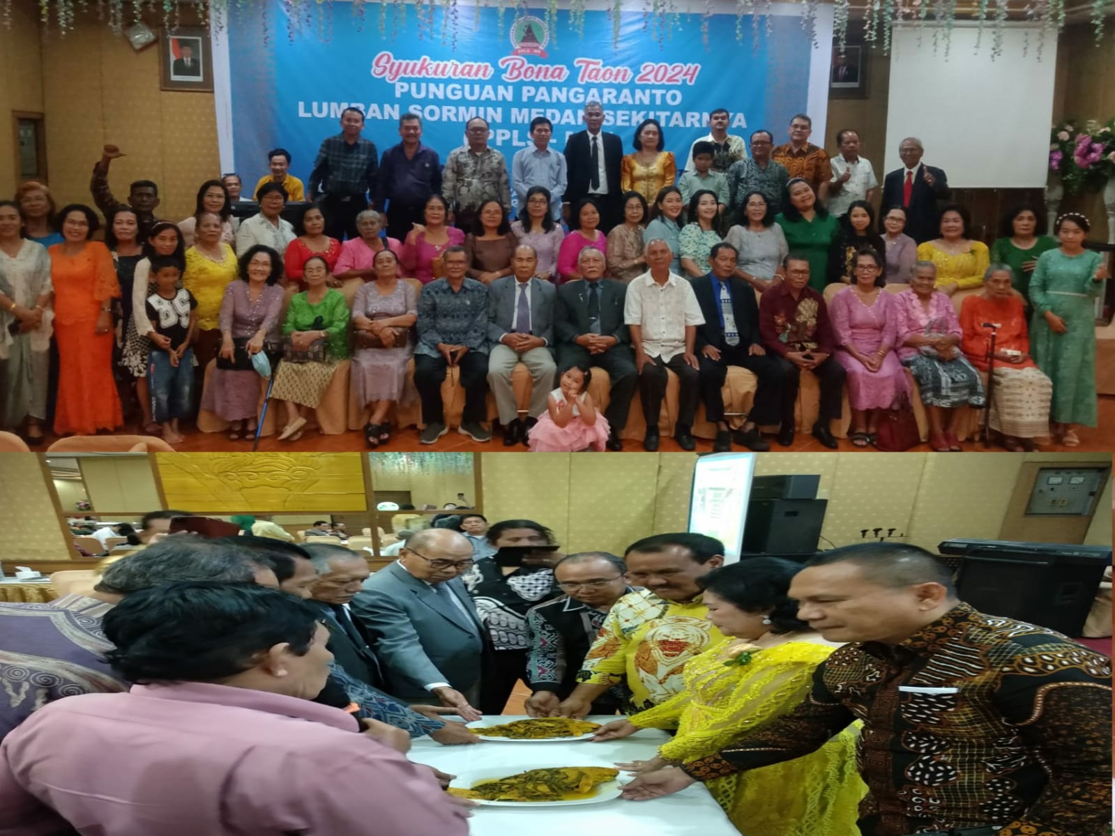 Syukuran Bonan Taon Punguan Pangaranto Lumban Sormin Medan Sekitarnya Berjalan Sukses