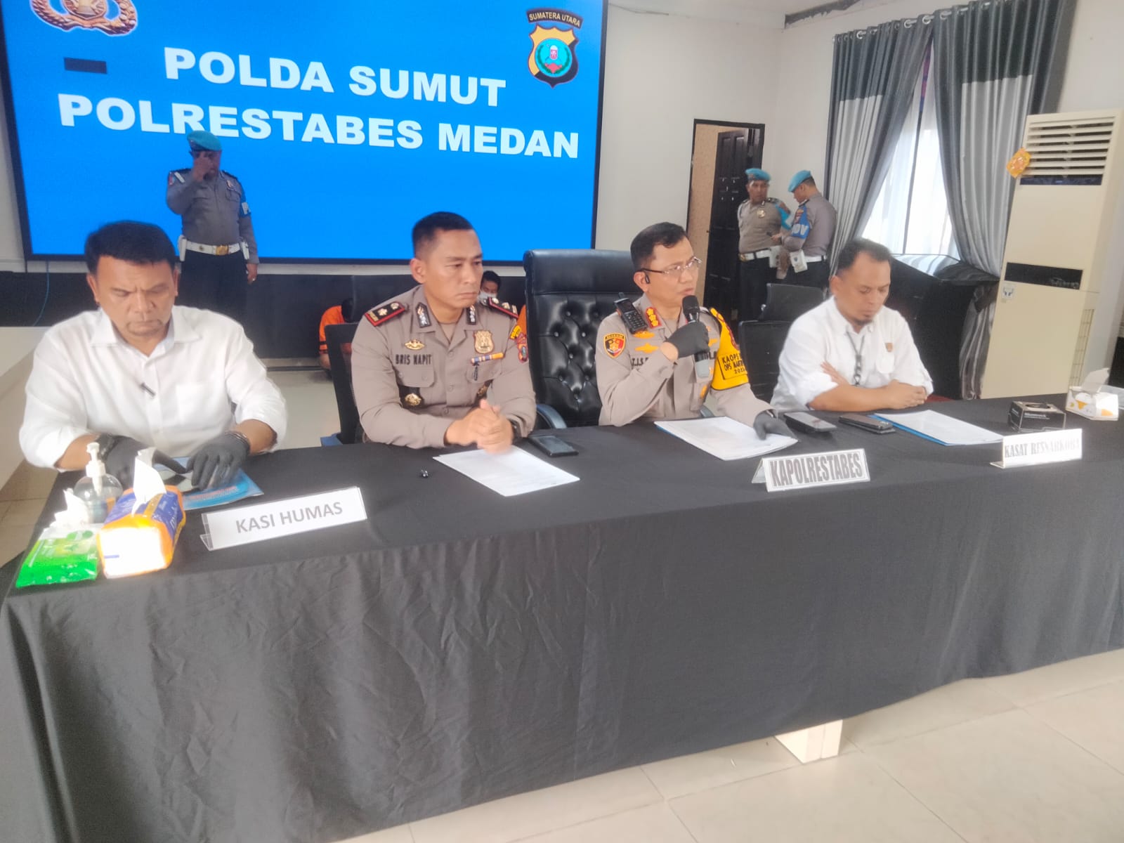 Polsek Medan Timur Ciduk Pengedar Sabu di Sunggal