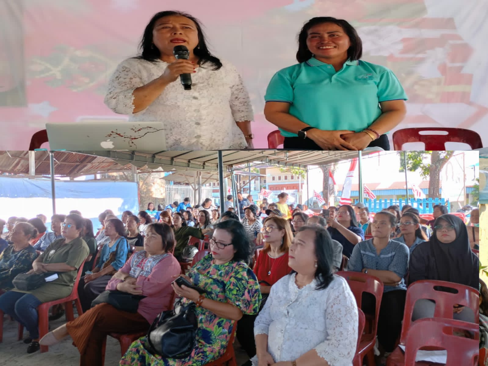 Warga Antusias Ikuti Sosialisasi dan Pemeriksaan Gratis Yang Digelar Caleg Tiolina