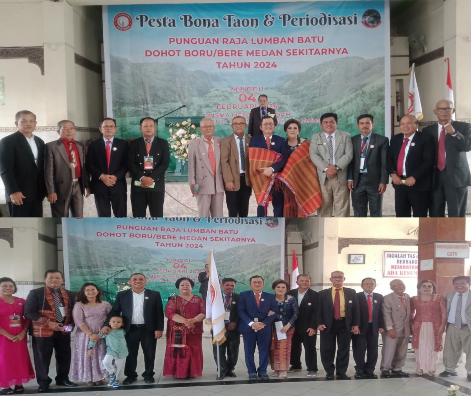 Syukuran Bona Taon dan Periodesasi Punguan Raja Lumban Batu Berjalan Sukses