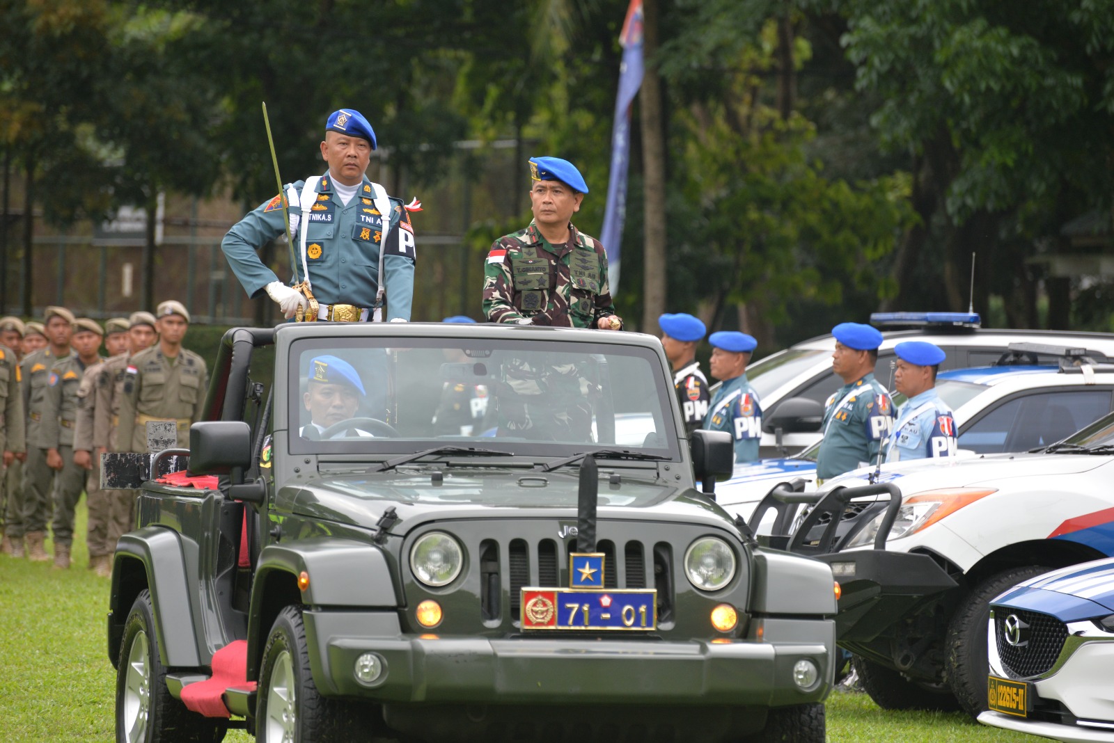 Dankosek I Medan Pimpin Operasi Gaktib dan Yustisi POM TNI TA 2024 Wilayah Sumut
