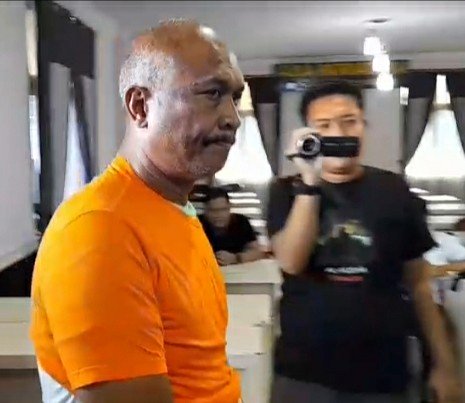 Wow!!!... Miliki Senpi, Polrestabes Medan Amankan Ketua Brigsus PKN Sumut dan Ditetapkan Sebagai Tersangka