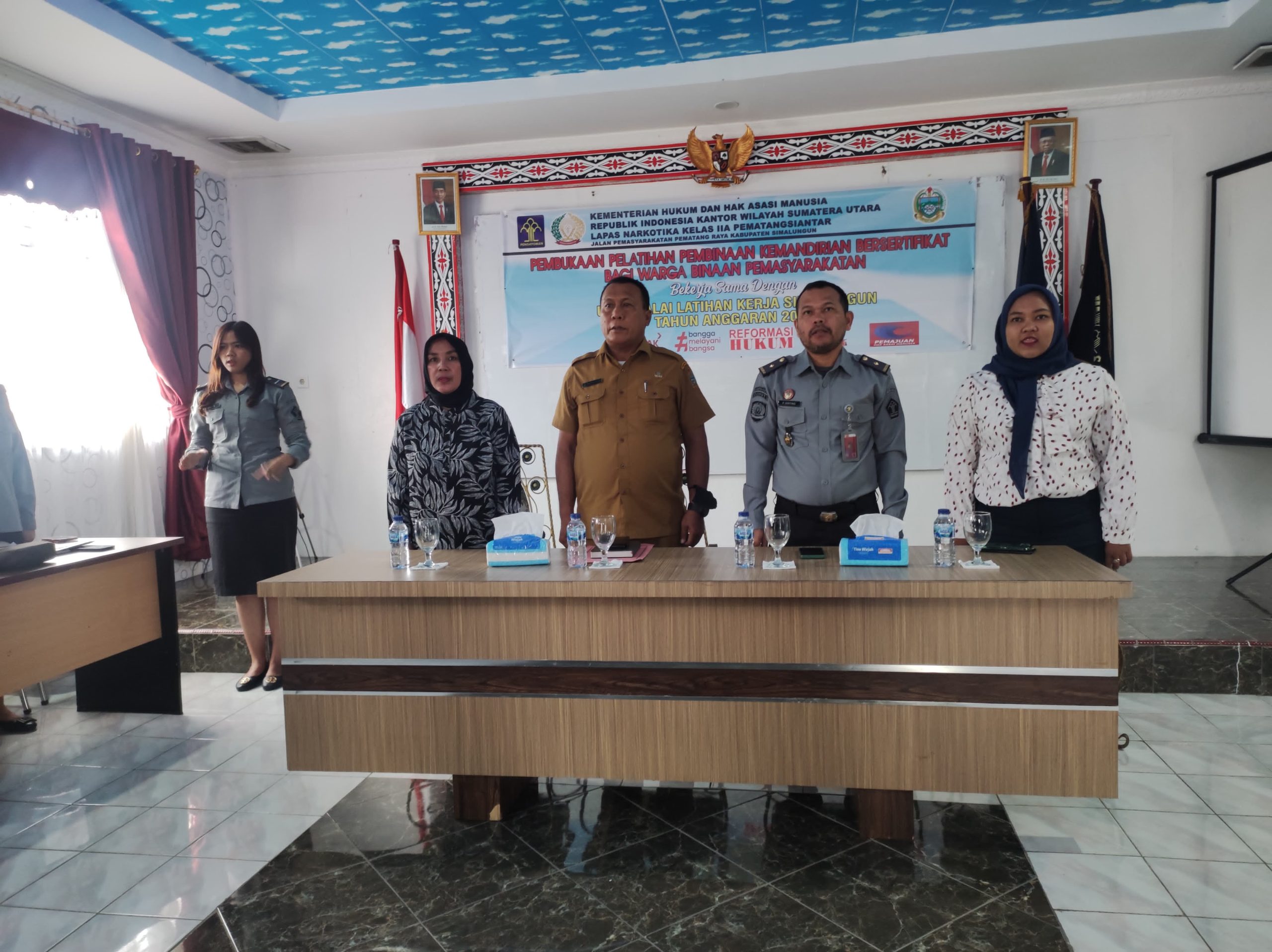 Lapas Narkotika Kelas IIA Pematang Siantar Buka Pembinaan Pelatihan Bersertifikat Bagi WBP