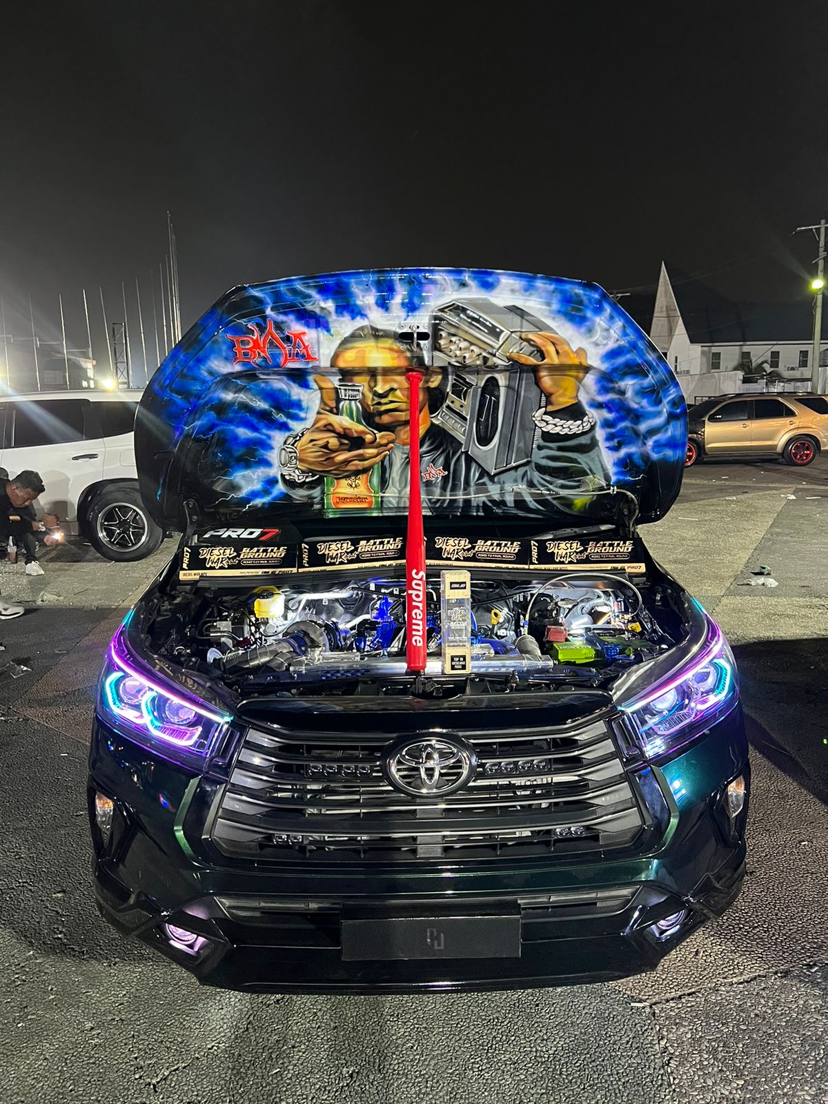 Mobil Innova Afrizal Fadli Nasution Berhasil Menjuarai Event Pro 7 Diesel War Meet Untuk Kategori Modifikasi Full Interior