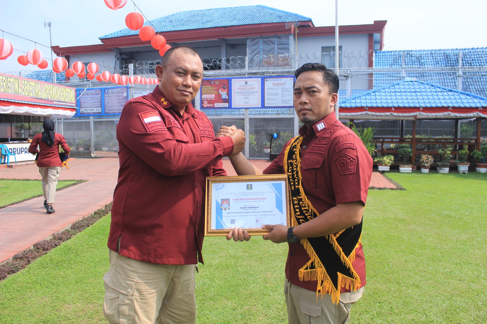 Lapas Kelas IIA Binjai Komitmen Capai Wilayah Bebas dari Korupsi 2024