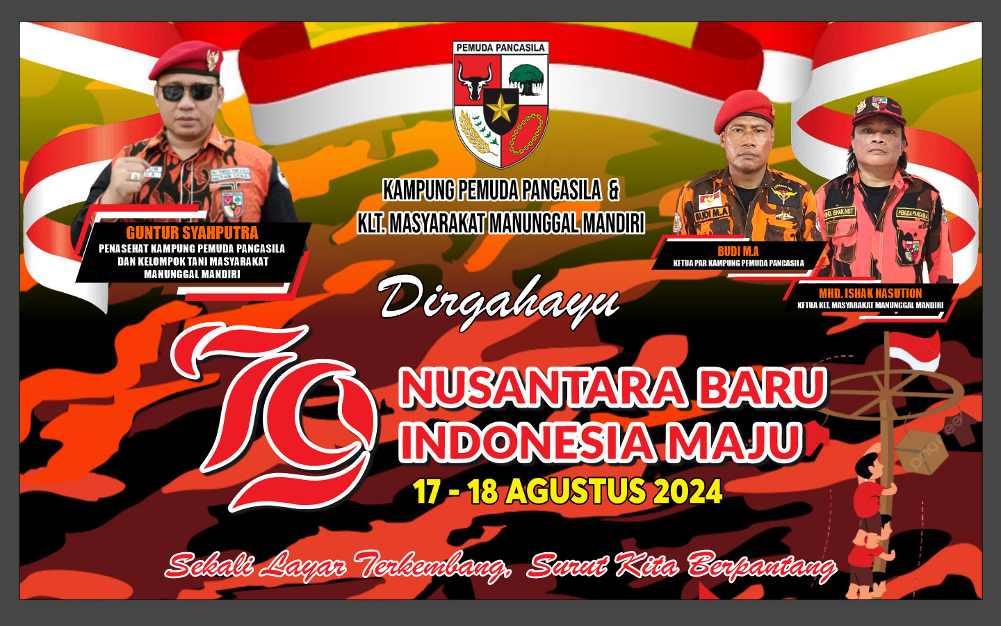 Rayakan HUT RI Ke-79, PAC PP Medan Denai Gelar Perlombaan dan Hiburan, Ketua Guntur : Jaga NKRI dan Tetap Bersatu