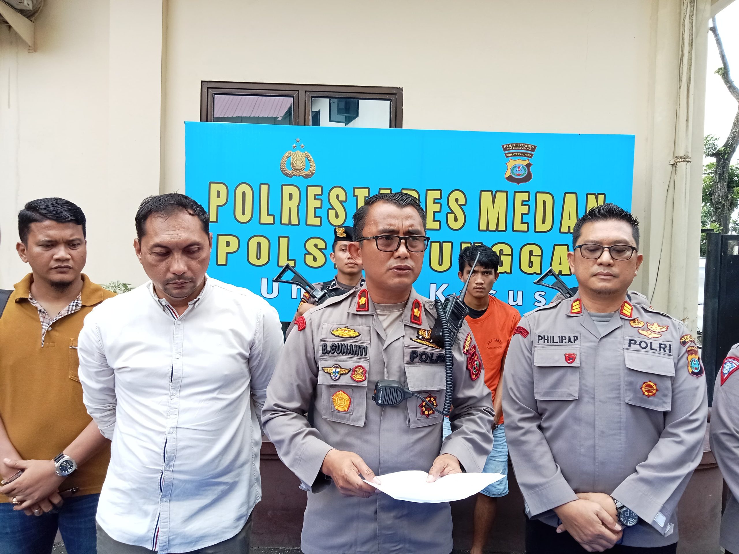 Doorrr!!!.. Polsek Sunggal Tembak Pelaku Curanmor Yang Beraksi Di 16 Lokasi