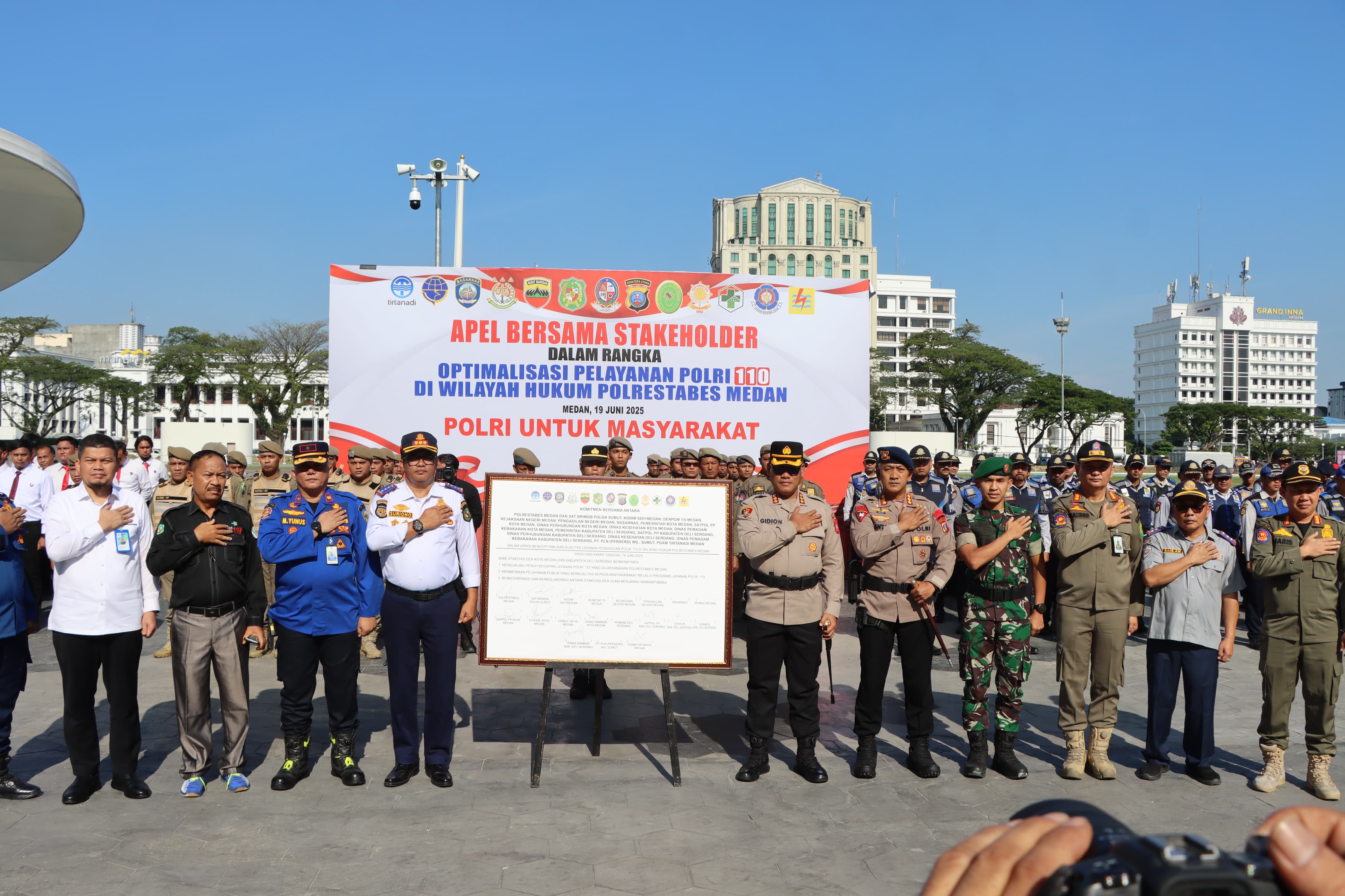 Kapolrestabes Medan: Call Center 110 Siap Layani Aduan Masyarakat 24 Jam, Bebas Pulsa