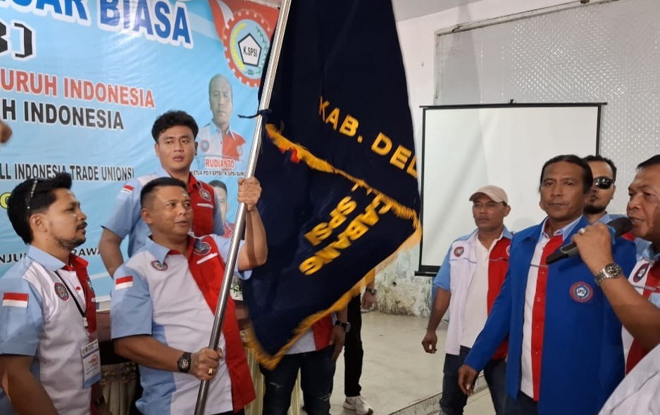 Husen Sukri Tamora Terpilih Aklamasi Pimpin F.SPTSI-K.SPSI Deli Serdang 2025–2030