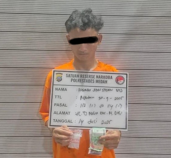 Tertangkap Basah!!!, Remaja Pengedar Sabu Diringkus di Jalan Haji Anif