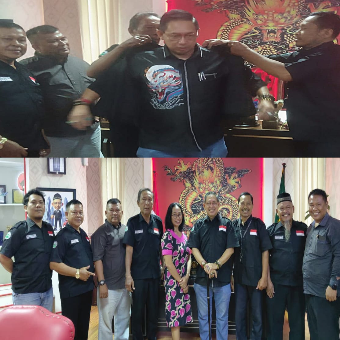 Ketua DPRD Medan Dinobatkan Sebagai Pembina PBBD