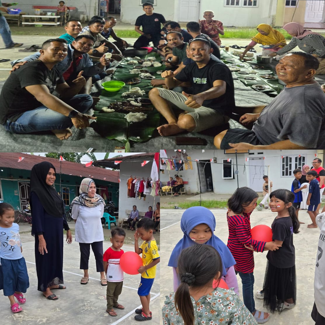 ‎Pelita Konstitusi Meriahkan HUT RI ke-80 Bersama Masyarakat Sunggal, Gelar Berbagai Perlombaan ‎