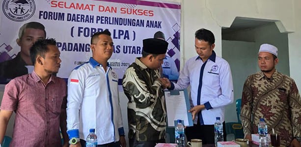 ‎LPA Sumut Lantik Pengurus Baru LPA Paluta 2025–2027, Fokus Advokasi Anak di Tengah Tantangan “Tsunami Gadget”