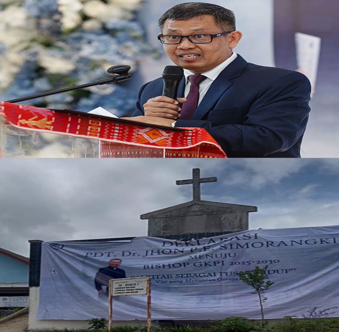 Berdoa & Didoakan GKPI Lobuhole, Pdt Jhon P. E. Simorangkir Melangkah Menuju Pencalonan Bishop GKPI Periode 2025-2030