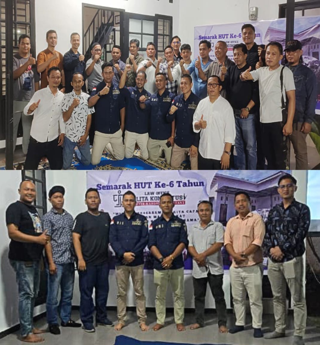 ‎Law Office Pelita Konstitusi Rayakan HUT ke-6, Teguhkan Peran sebagai Mitra Keadilan